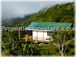 Costa Rica land for sale, ocean view, mountain view, waterfall, panoramic, south pacific, cattle, horses, development land