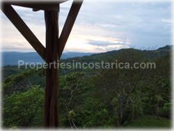 Costa Rica land for sale, ocean view, mountain view, waterfall, panoramic, south pacific, cattle, horses, development land