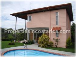 Atenas real estate, Costa Rica real estate, deals, opportunity, value, swimming pool, mountain views, gated community, nature, privacy, security, 2 level, story, for sale, 1875