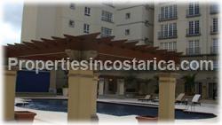 Escazu condos, for sale, luxurious, swimming pool, gym, bar, restaurant, stores, concierge, valet, european style, Escazu real estate, unique, 1547