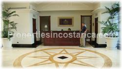 Escazu condos, for sale, luxurious, swimming pool, gym, bar, restaurant, stores, concierge, valet, european style, Escazu real estate, unique, 1547