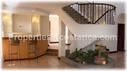 Escazu for sale, for rent, townhome for rent, gated commmunity, Escazu residential, real estate, Costa Rica real estate, 2 level, views, garden, 1664