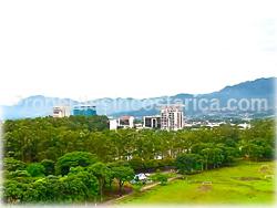 Sabana real estate, Sabana park Costa Rica, condo for rent, condo in tower, modern style condo, city and park views, national stadium