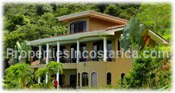 Costa Rica real estate, for sale, Dominical Costa Rica, ocean view home, swimming pool, panoramic views