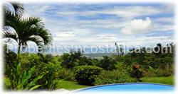 Costa Rica real estate, for sale, Dominical Costa Rica, ocean view home, swimming pool, panoramic views