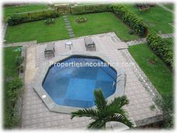 Costa Rica real estate, Escazu real estate, for sale, pool, mountain views, valley views,