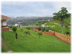 Costa Rica real estate, Escazu real estate, for sale, pool, mountain views, valley views,