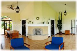 Costa Rica Spanish Estate, Luxury hilltop property, spanish style homes, for sale, swimming pool, movie room, fully furnished, La Garita Real Estate