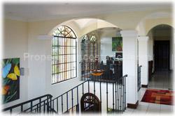 Costa Rica Spanish Estate, Luxury hilltop property, spanish style homes, for sale, swimming pool, movie room, fully furnished, La Garita Real Estate