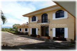 Costa Rica Spanish Estate, Luxury hilltop property, spanish style homes, for sale, swimming pool, movie room, fully furnished, La Garita Real Estate