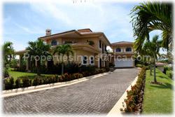 Costa Rica Spanish Estate, Luxury hilltop property, spanish style homes, for sale, swimming pool, movie room, fully furnished, La Garita Real Estate