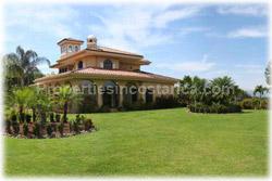 Costa Rica Spanish Estate, Luxury hilltop property, spanish style homes, for sale, swimming pool, movie room, fully furnished, La Garita Real Estate