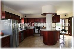 Costa Rica Spanish Estate, Luxury hilltop property, spanish style homes, for sale, swimming pool, movie room, fully furnished, La Garita Real Estate