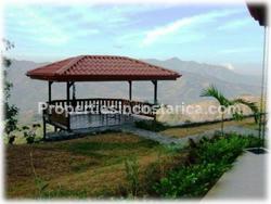Atenas real estate, home with guest house, swimming pool, green areas, gazebo, mountain view, jacuzzi, Atenas for sale, investment, 3 bedrooms, 1457