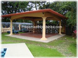 Atenas Costa Rica, Atenas real estate, Atenas realty, Atenas properties, Atenas estate, large, over a hectare, swimming pool, soccer field, ranch, social area, land with house, 1854