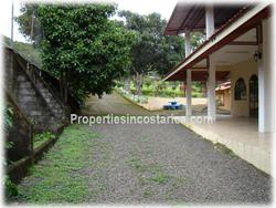 Atenas Costa Rica, Atenas real estate, Atenas realty, Atenas properties, Atenas estate, large, over a hectare, swimming pool, soccer field, ranch, social area, land with house, 1854