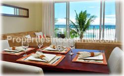 Costa Rica real estate Jaco beach, for rent, vacation Costa Rica, vacation condos, ocean front, beach front, swimming pool