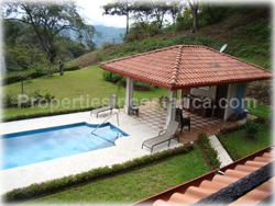 Atenas real estate, Costa Rica real estate, for sale, community, privacy, private, views, security, pool, 2 level, 1880