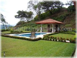 Atenas real estate, Costa Rica real estate, for sale, community, privacy, private, views, security, pool, 2 level, 1880