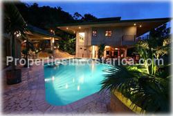 Costa Rica vacation villa, rainforest vacation home, Manuel Antonio, swimming pool, jungle villa