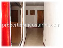 Alajuela for rent, airport, short walk, park, 2 bedrooms, 3 bedrooms, furnished, wireless internet, maintenance, parking, pool, Alajuela real estate, modern, spacious, 1038