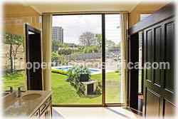 Costa Rica real estate, Escazu Costa Rica rentals, corporate rentals in Costa Rica, Short term vacation condos, Escazu condo in building for rent, swimming pool