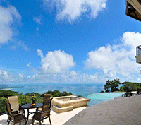 Costa Rica ocean view residence with pool at Dominical