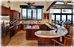 Dominical real estate, for sale, ocean view, large, balconies, furnished, 1549