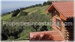 Costa Rica mountain home, unique home, theater, sound system, log, cedar, fine wood, house with forest, house with waterfall, best, house with river, house with pond, for sale, movie, game room, 1629