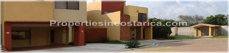 Belen for sale, Belen real estate, Belen townhouses, A/C, air conditioning, 2 level, security, gated community, Costa Rica real estate, Marriott, airport, temple, 1768