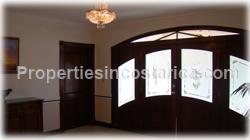Escazu luxury homes, for sale, pool, storage, warehouse, basement, palace style, 2 levels, secure, mountain view, 1648