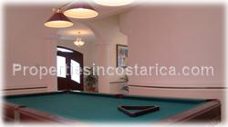 Escazu luxury homes, for sale, pool, storage, warehouse, basement, palace style, 2 levels, secure, mountain view, 1648