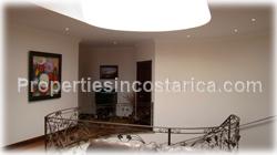 Escazu luxury homes, for sale, pool, storage, warehouse, basement, palace style, 2 levels, secure, mountain view, 1648