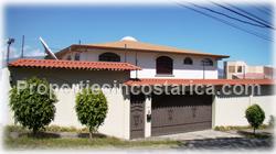 Escazu luxury homes, for sale, pool, storage, warehouse, basement, palace style, 2 levels, secure, mountain view, 1648