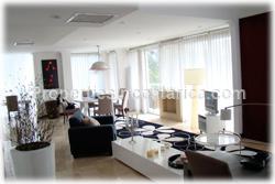 Escazu apartment, fully furnished, for rent, golf area, golf apartment, ammenities, views,