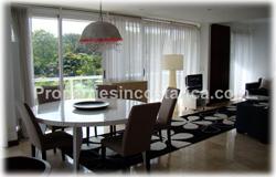 Escazu apartment, fully furnished, for rent, for sale, golf area, golf apartment, ammenities, views, exclusive, upscale, new highway, business centers, malls, hospitals, schools, 1575