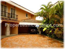 Costa Rica real estate, for rent, Escazu for rent, Escazu gated community, townhouse, panoramic valley views