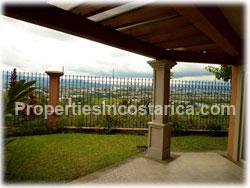 Costa Rica real estate, for rent, Escazu for rent, Escazu gated community, townhouse, panoramic valley views