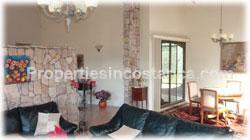 Costa Rica real estate, Los Reyes Alajuela, Los Reyes rentals, homes for rent, country style house, golf community, golf course
