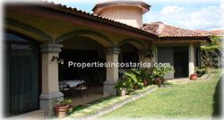 Valle del sol, costa rica, real estate, for sale, 1 level, story, single family home, golf, private, security, luxury, 1897