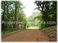 Hilltop ocean view lands for sale in Montezuma / Tambor