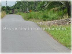 Guapiles lot for sale, Limon lots, land for sale, public road frontage, access, investment, opportunity, 1728