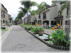 Costa Rica real estate, Escazu Costa Rica, for rent, gated community, swimming pool, high quality, luxury rentals Costa Rica