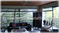 Escazu luxury home, for sale, large home, pool, jacuzzi, mountain view, valley view, furnished, location, security, 1646