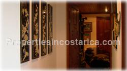 Escazu luxury home, for sale, large home, pool, jacuzzi, mountain view, valley view, furnished, location, security, 1646