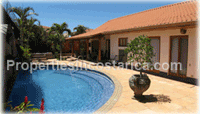 Luxurious mexican style home in Cariari's golf neighborhood