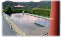 Dominical Costa Rica, Dominical real estate, for sale, luxury, infinite edge pool, custom built, exotic homes, ocean view, mountain view