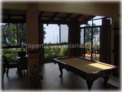 Heredia real estate, mountain properties, Heredia Costa Rica, for sale, luxury, furnished, chimney, valley view, 1815
