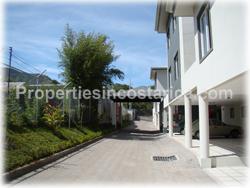 Costa Rica real estate, Escazu, condos, condominiums, for sale, brand new, gated community, views, pool, parking space, 1887