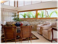 Escazu real estate, townhomes in Escazu, for sale, exclusive, modern, townhouses, convenient, 2 story, swimming pool, security, terrace, 
